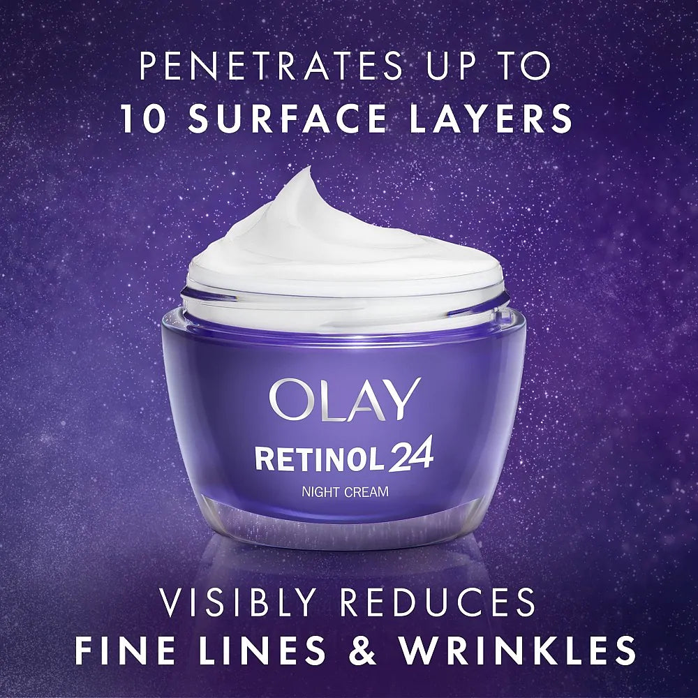 Olay Regenerist Retinol 24 Night Moisturizer Cream (50gm)