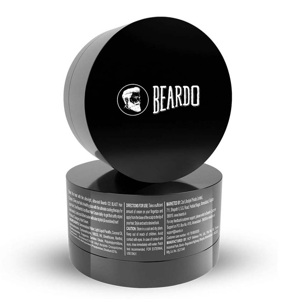 Beardo Ice Blast Hair Cream For Men (75gm)