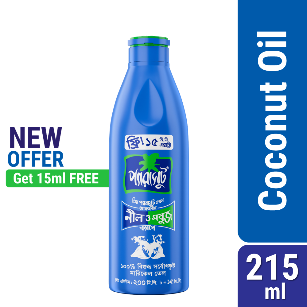 Parachute Coconut Oil 200ml (15ml Free)