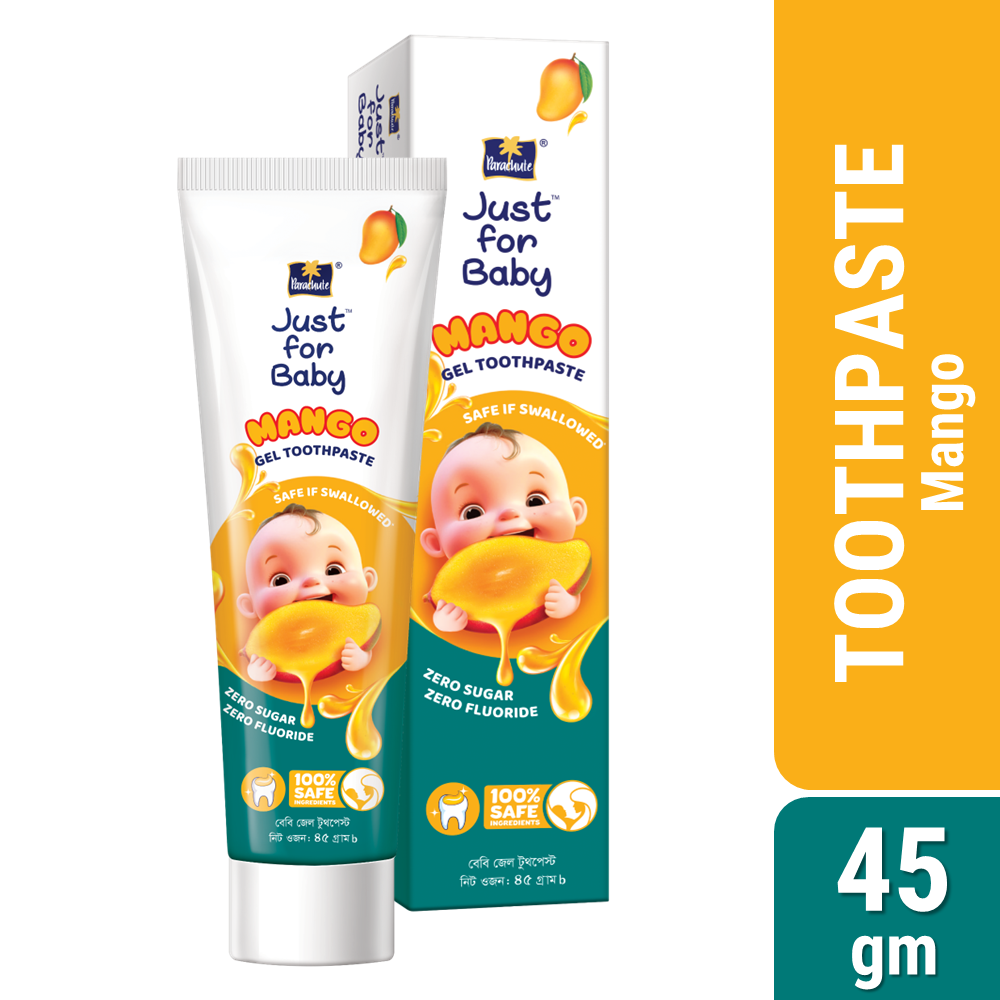 Parachute Just for Baby - Baby Gel Toothpaste 45gm (Mango)