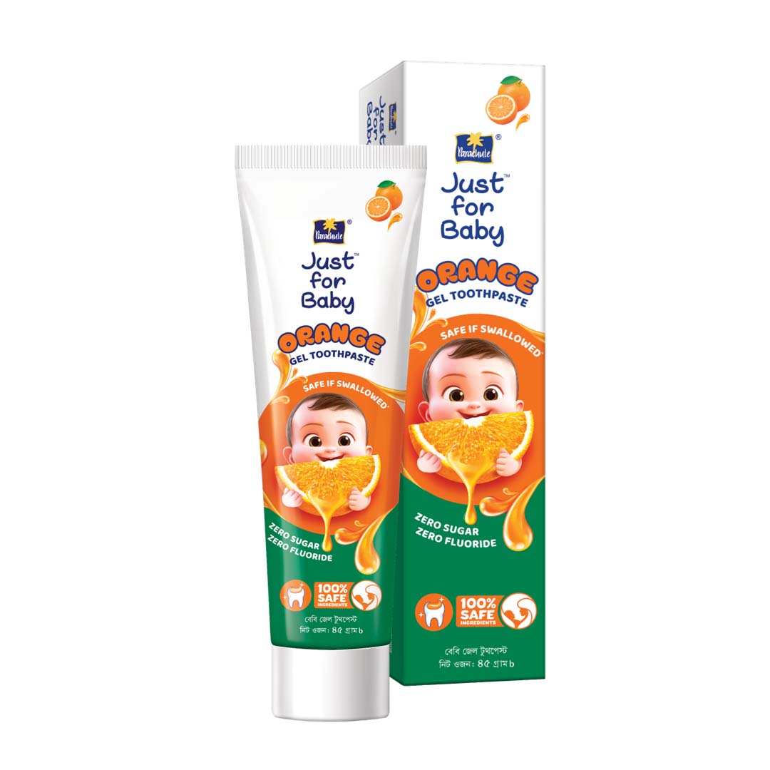 Parachute Just for Baby - Baby Gel Toothpaste 45gm (Orange)