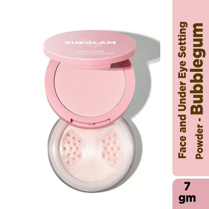 SHEGLAM Insta-Ready Face and Under Eye Setting Powder Duo (7gm)