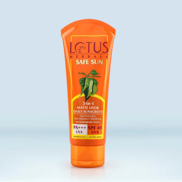 Lotus Herbals Matte-Look Sunblock Spf-40