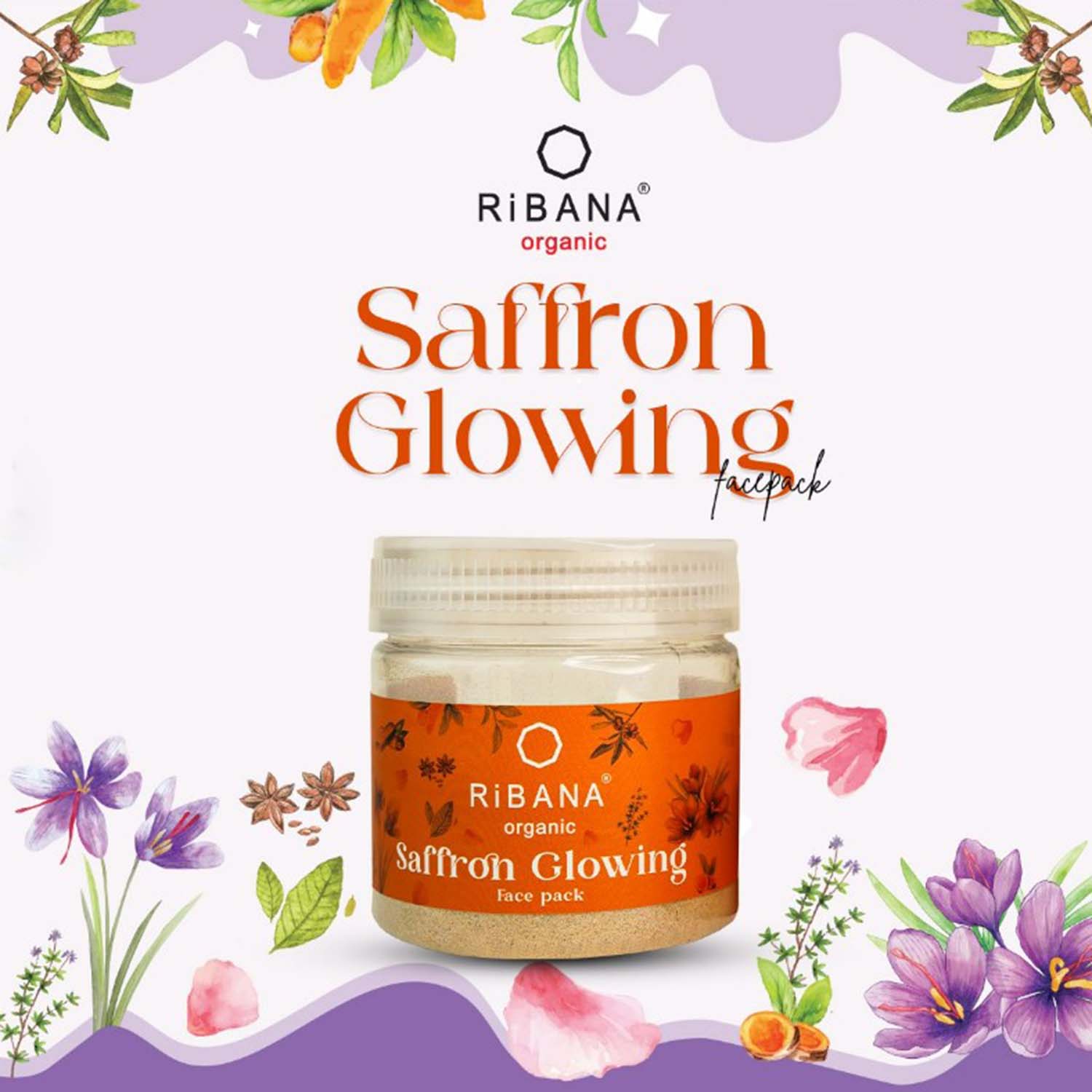 RiBANA Saffron Range Combo Pack