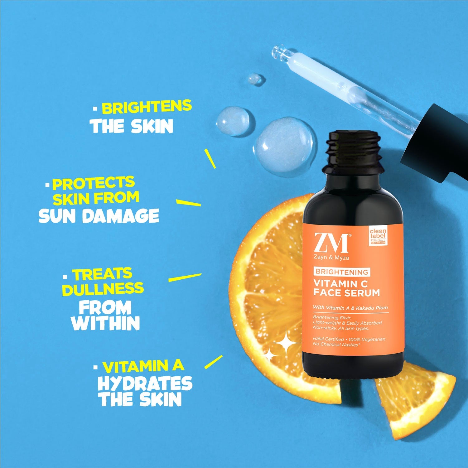 Zayn &amp; Myza Vitamin C Bright Skin Care Range