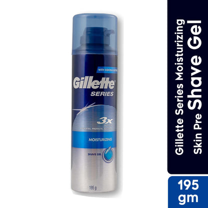 Gillette Series Moisturizing Skin Pre Shave Gel (195gm)