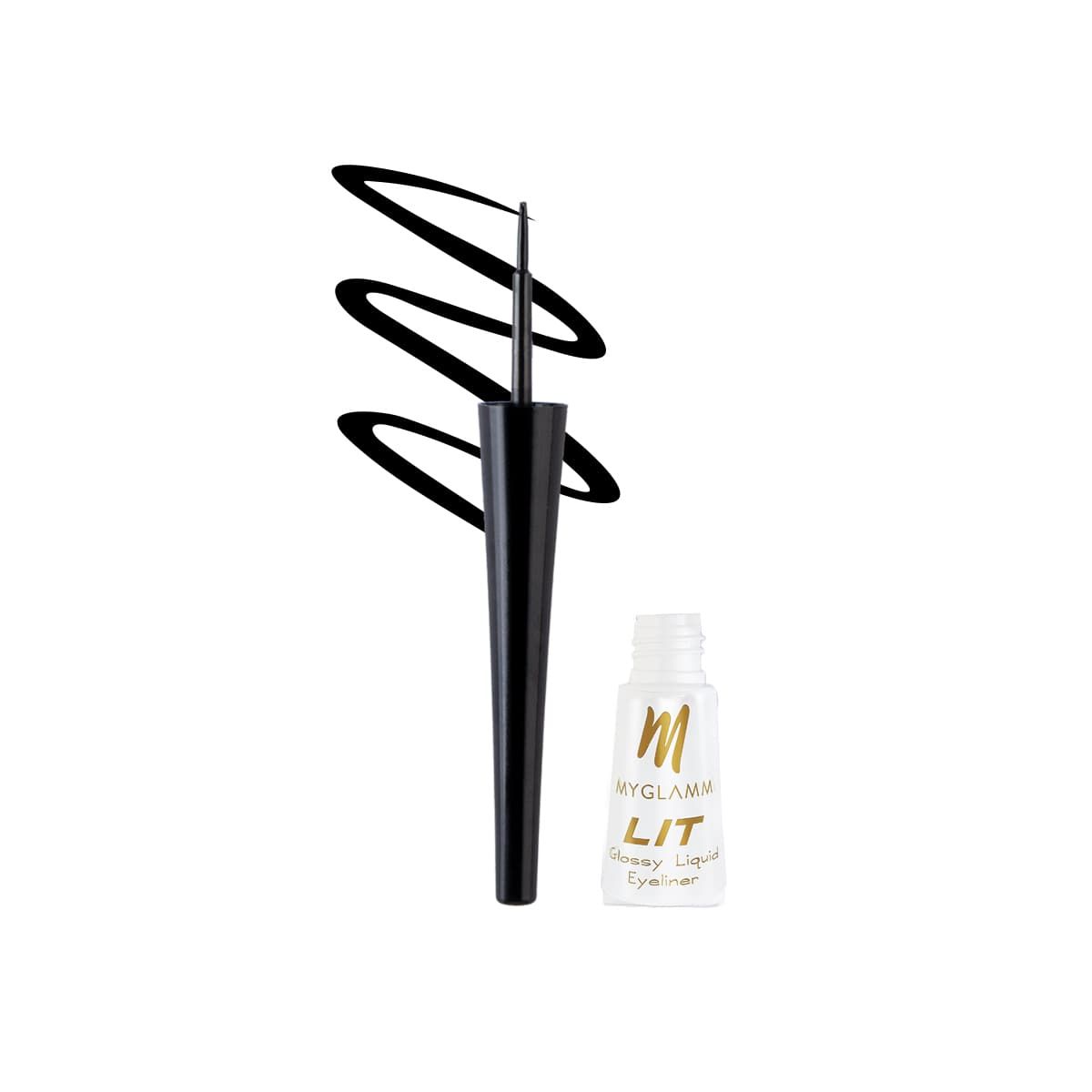 MyGlamm LIT Glossy Liquid Eyeliner (3.5ml)