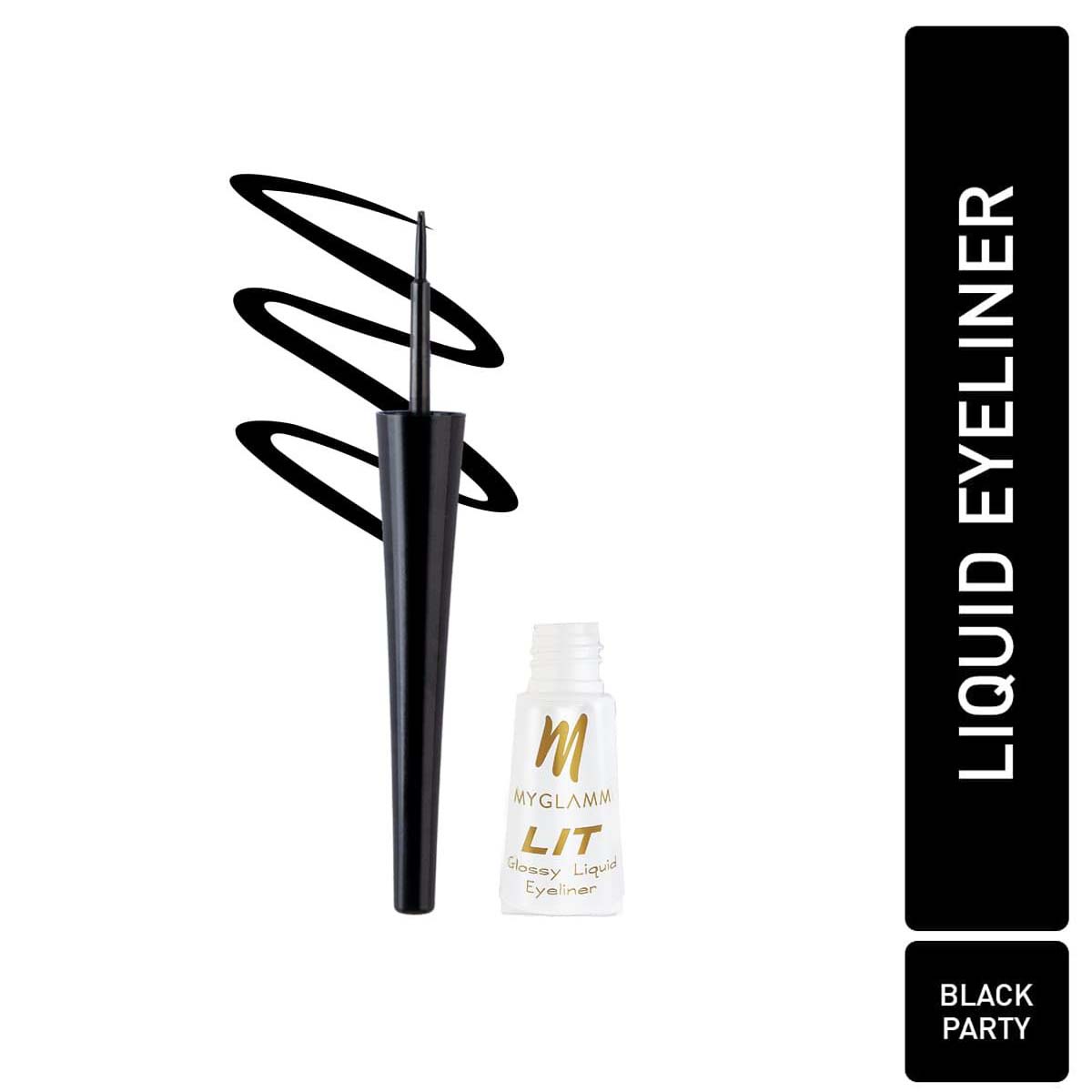 MyGlamm LIT Glossy Liquid Eyeliner (3.5ml)