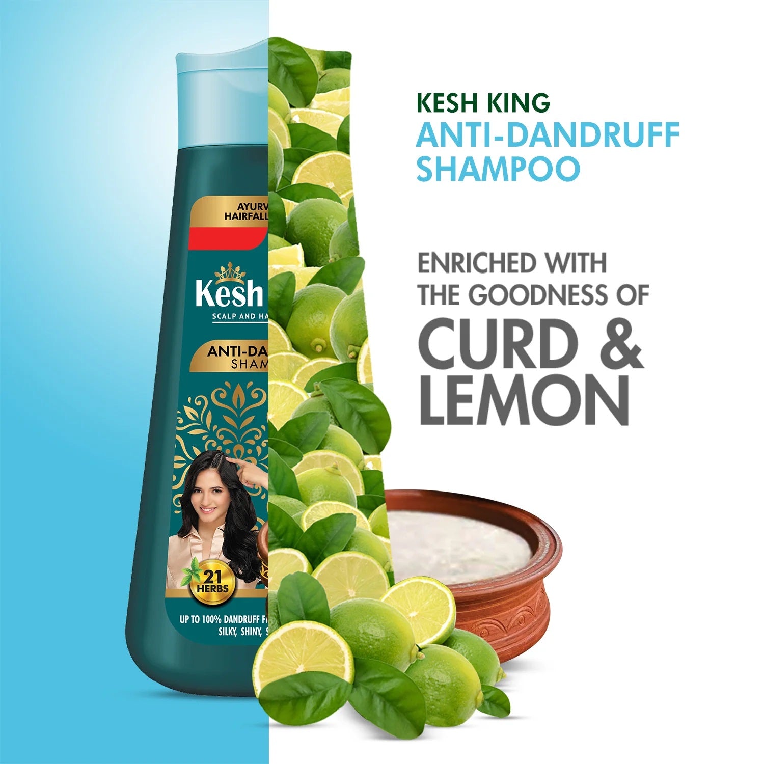 Kesh King Plus Anti Dandruff Shampoo