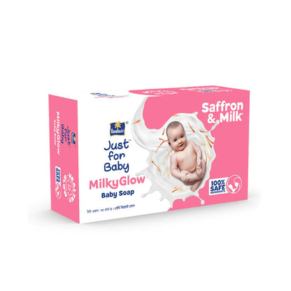 Parachute Just For Baby - Milky Glow Saffron &amp; Milk Soap (75gm)