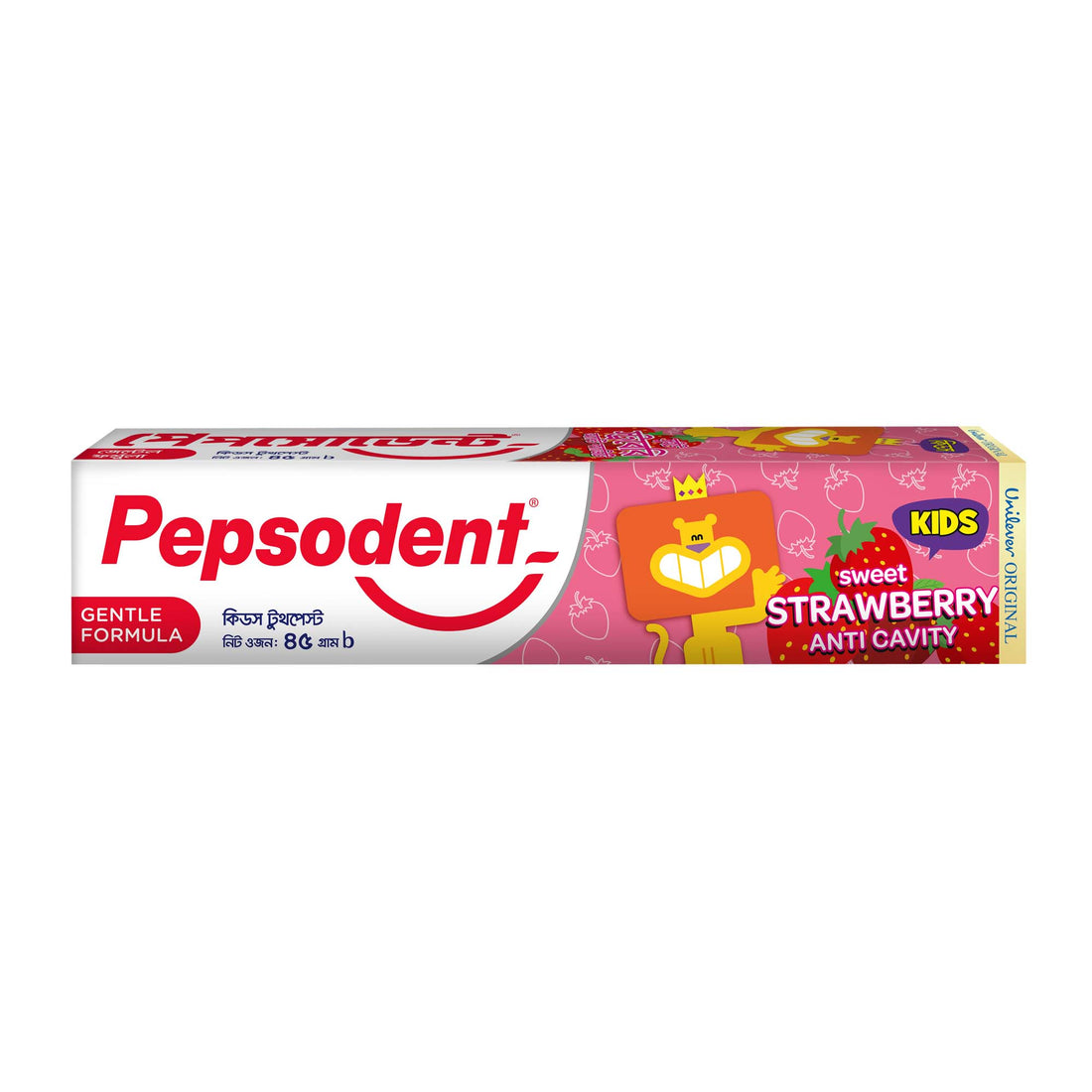 Pepsodent Kids Toothpaste Sweet Strawberry 45g