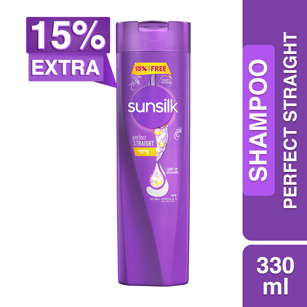 Sunsilk Perfect Straight Shampoo (340ml)