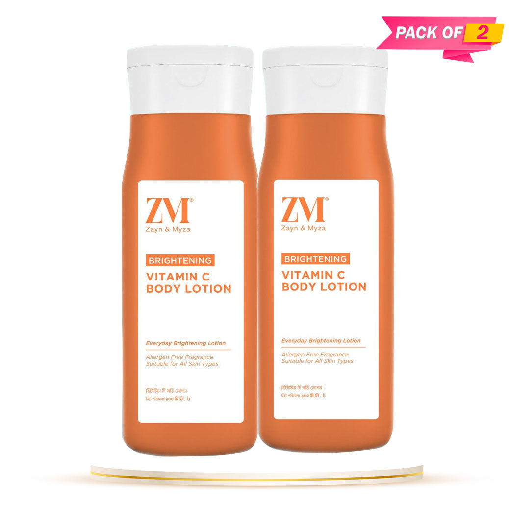 Zayn &amp; Myza Vitamin C Body Lotion (100ml) - Pack of 02