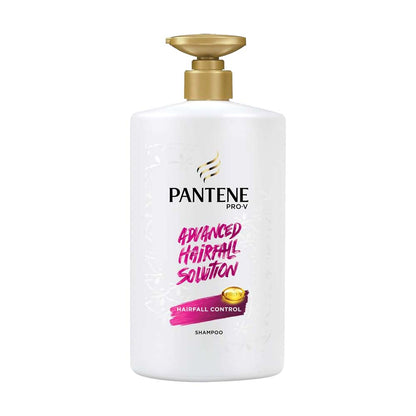 Pantene Advance Hairfall Soluation Hairfall Control 1000ml with Oral B Sensitive and Gums Toothbrush 5Pcs Combo