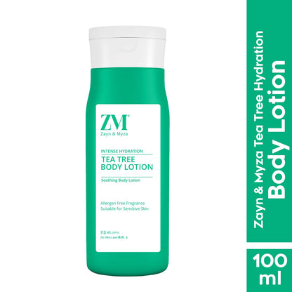 Zayn &amp; Myza Tea Tree Hydration Body Lotion (100ml) BD