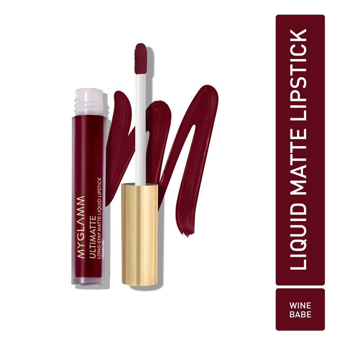 MyGlamm Ultimatte Long-Stay Matte Liquid Lipstick (1.3gm)