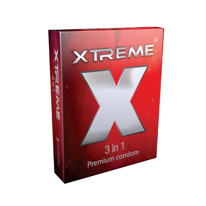 Xtreme 3 in 1 Condom 3 piece