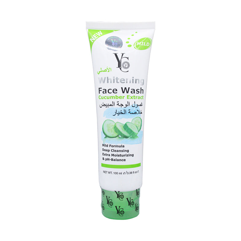 YC Whitening Face Wash with Cucumber Extracts (100ml)