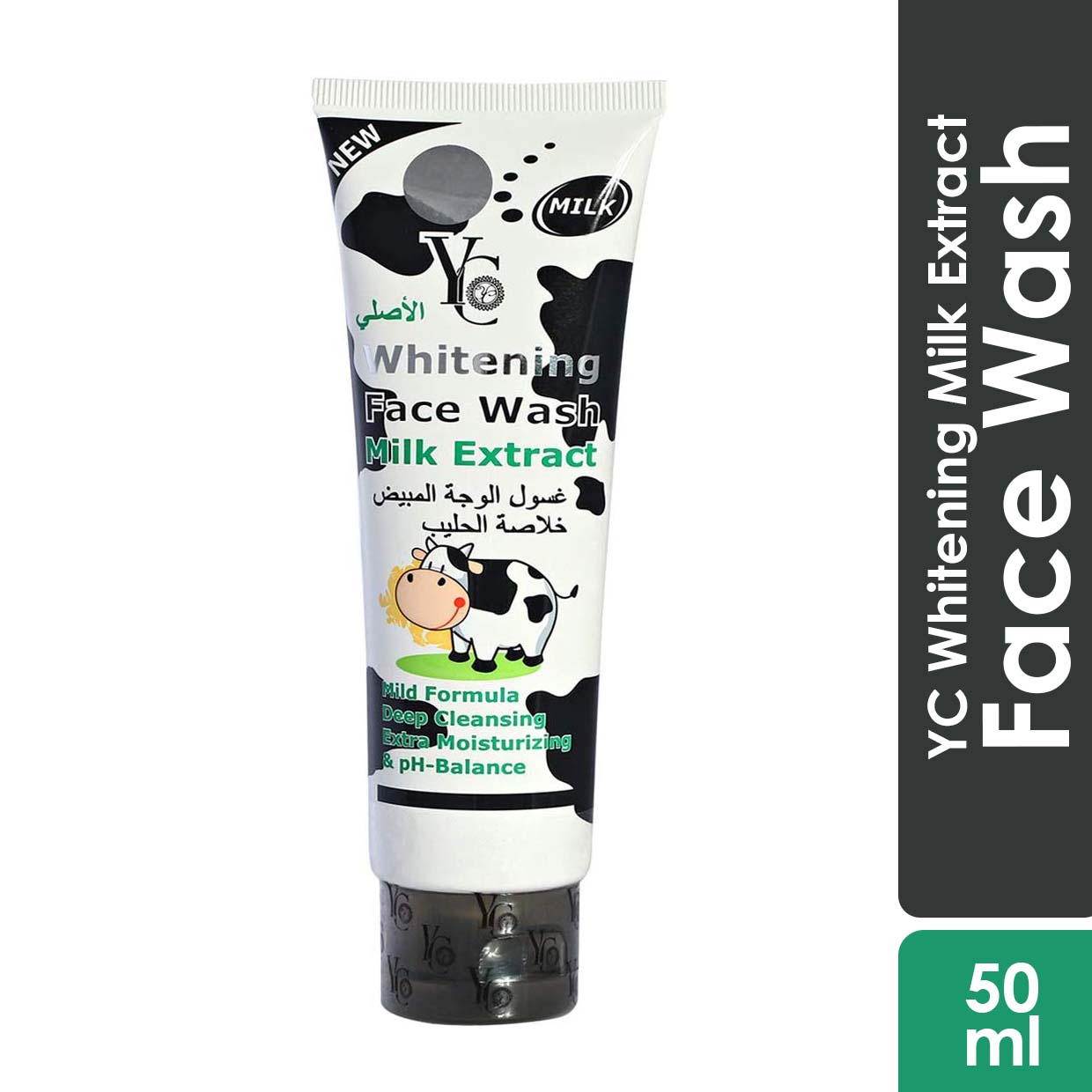 YC Whitening Face Wash Milk Extract (50ml)