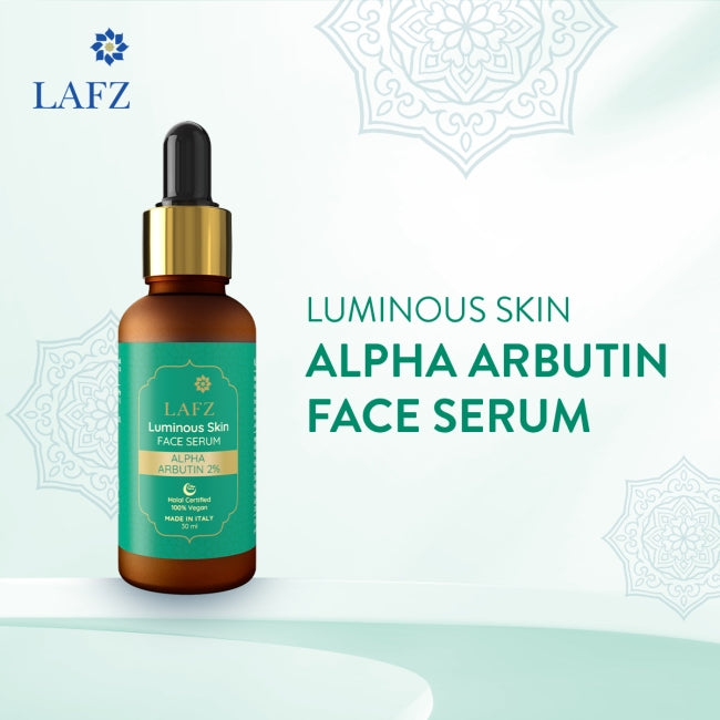 Lafz Luminous Skin Face Serum (30ml) - Alpha Arbutin