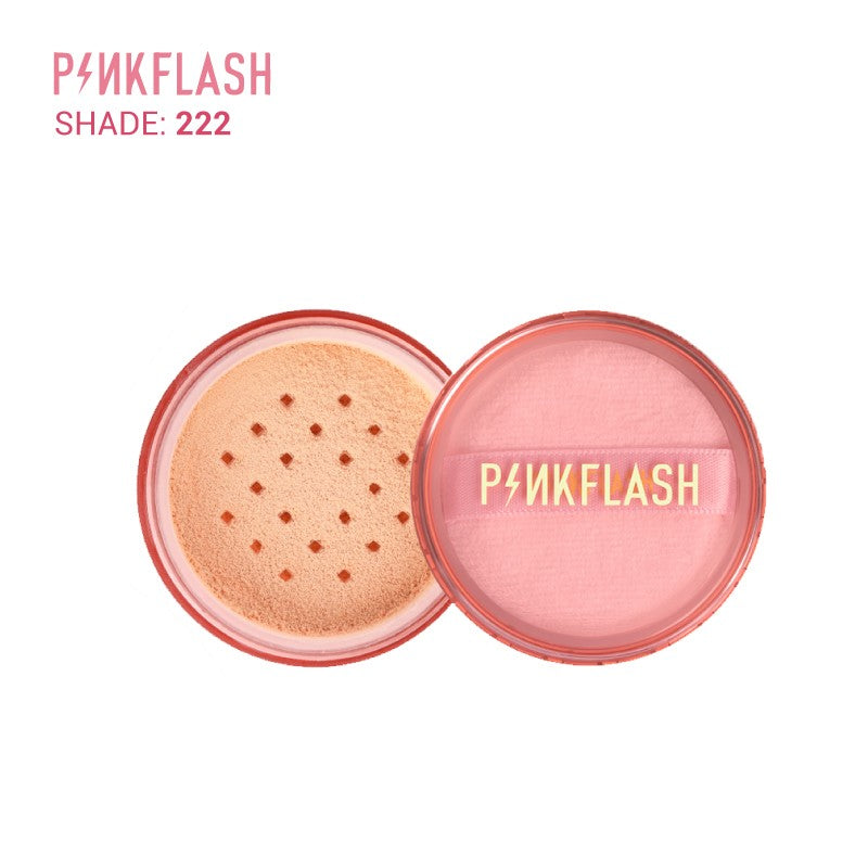 F06 - PINKFLASH Lasting Matte Loose Powder