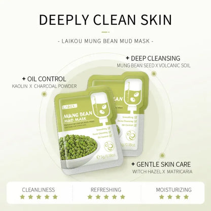 Laikou Mung Bean Mud Mask (5gm)