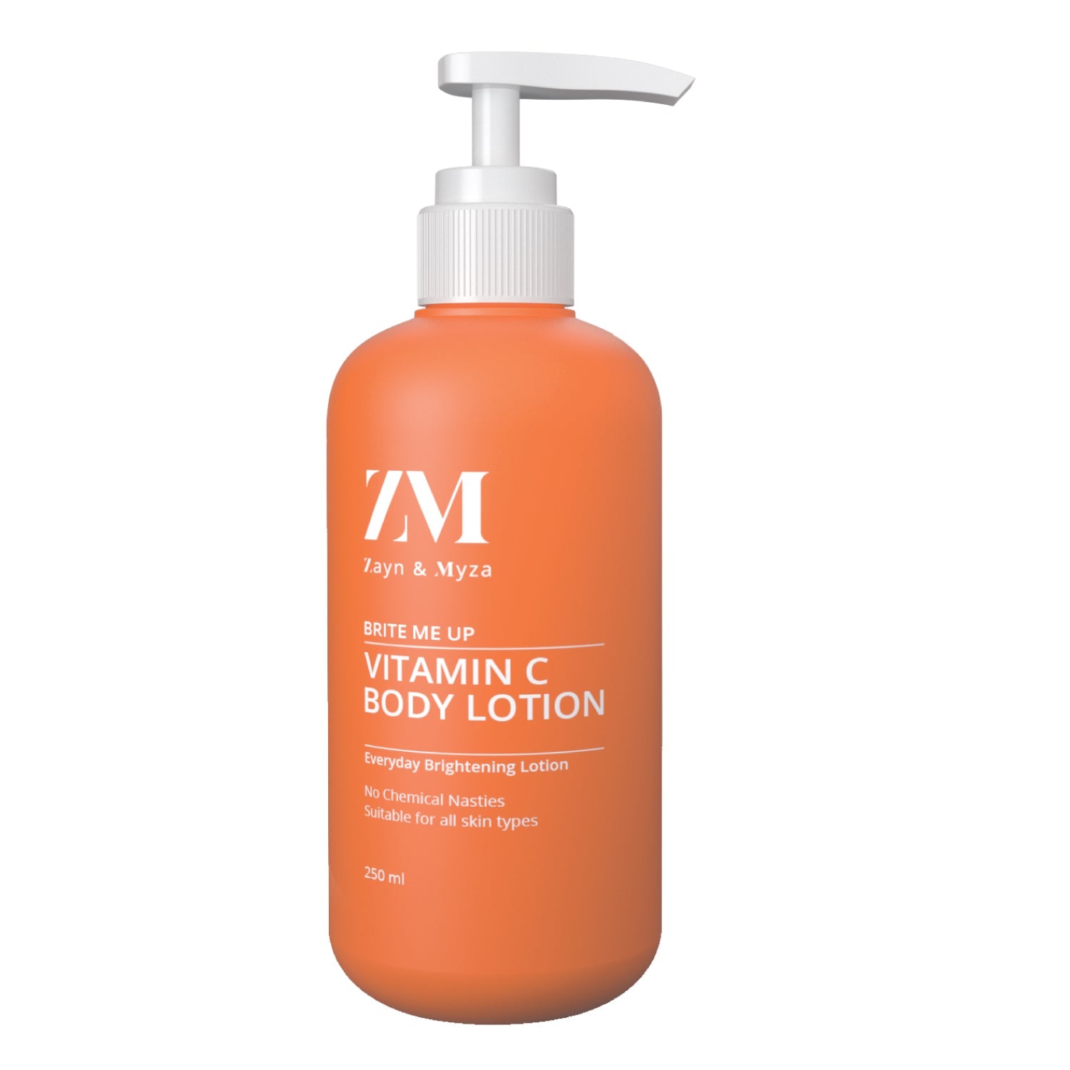 Zayn &amp; Myza Vitamin C Body Lotion 250ml (Free ZM Vanilla Lip Balm 4.5gm)