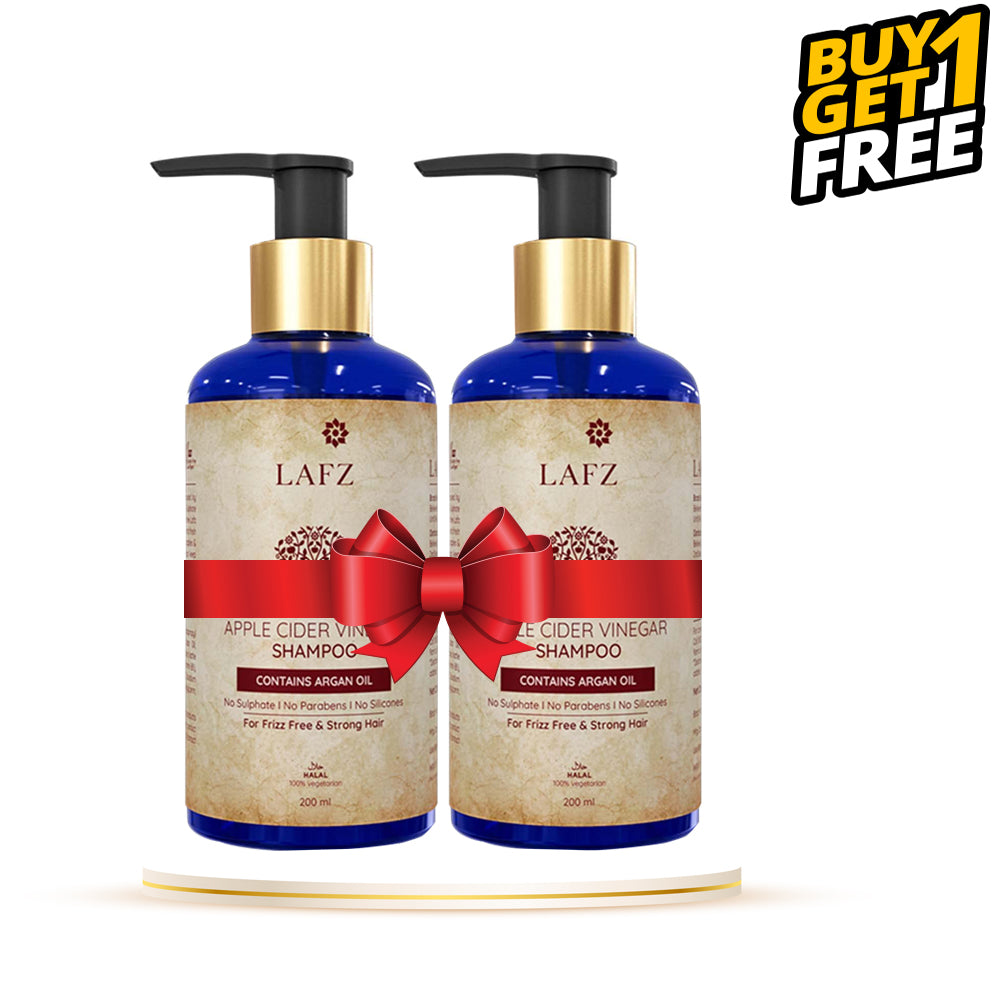 Lafz Shampoo Apple Cider Vinegar (200ml) B1G1