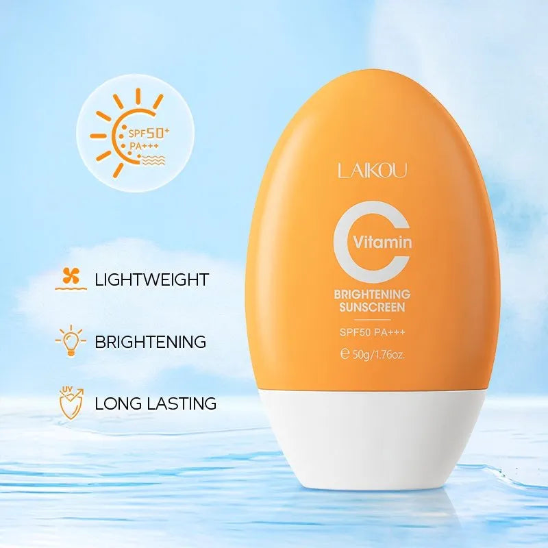 Laikou Vitamin C Brightening Sunscreen SPF 50 PA+++ (50gm)