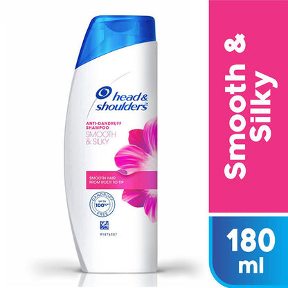 Head &amp; Shoulders Smooth and Silky Anti Dandruff Shampoo (180ml)