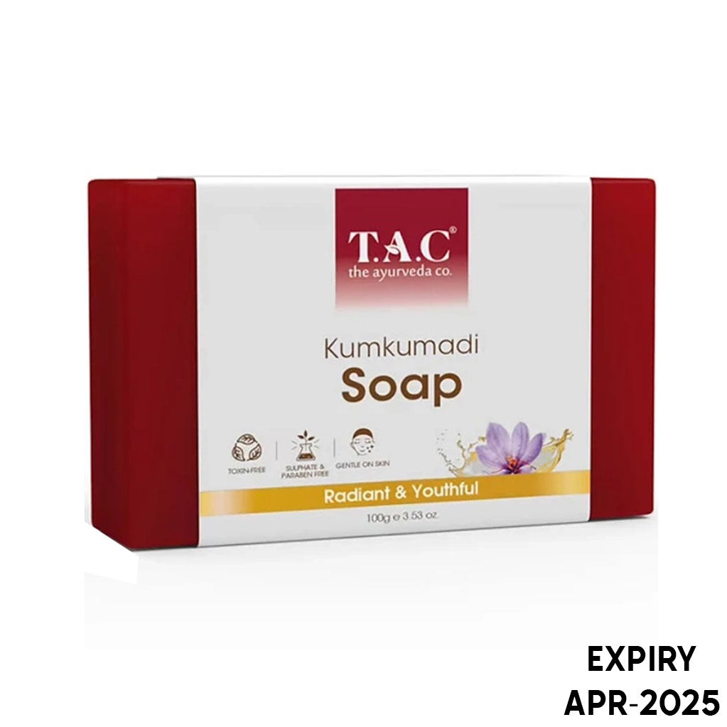 TAC - The Ayurveda Co. Kumkumadi Soap (100gm)