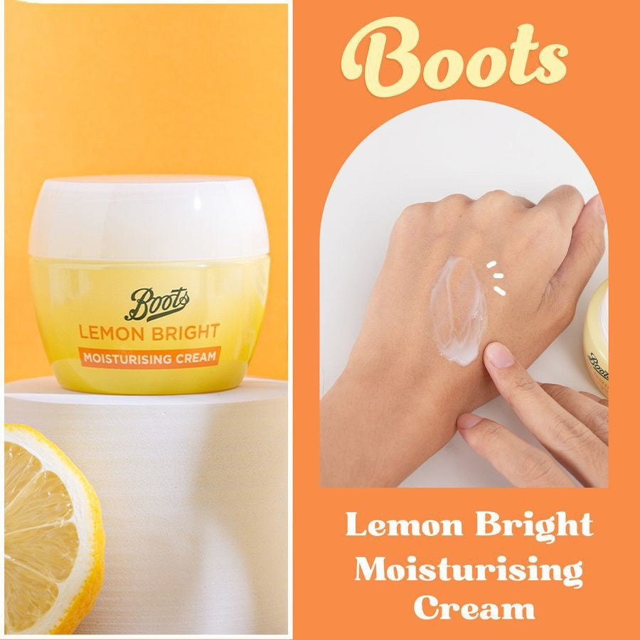 Boots Lemon Bright Moisturising Cream (50ml)