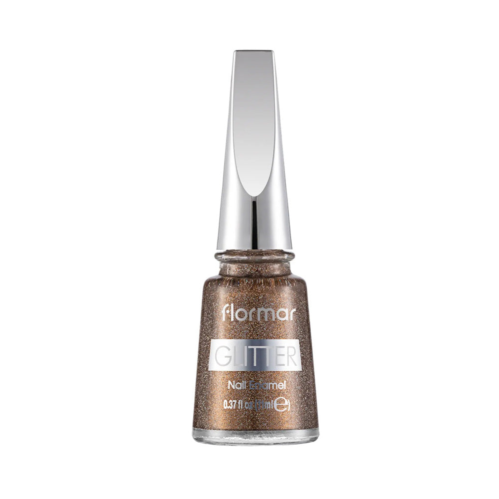 Flormar Glitter Nail Enamel (11ml)