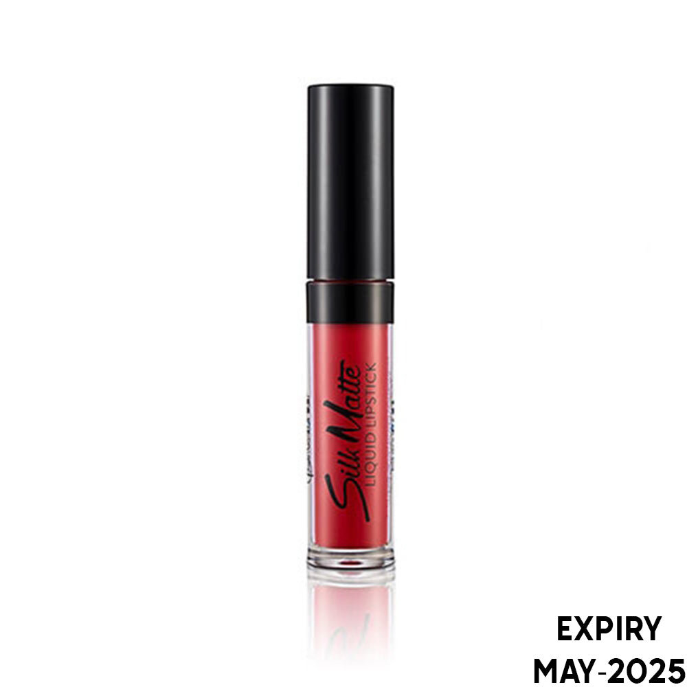 Flormar Silk Matte Liquid Lipstick (4.5ml) - 07 Claret Red