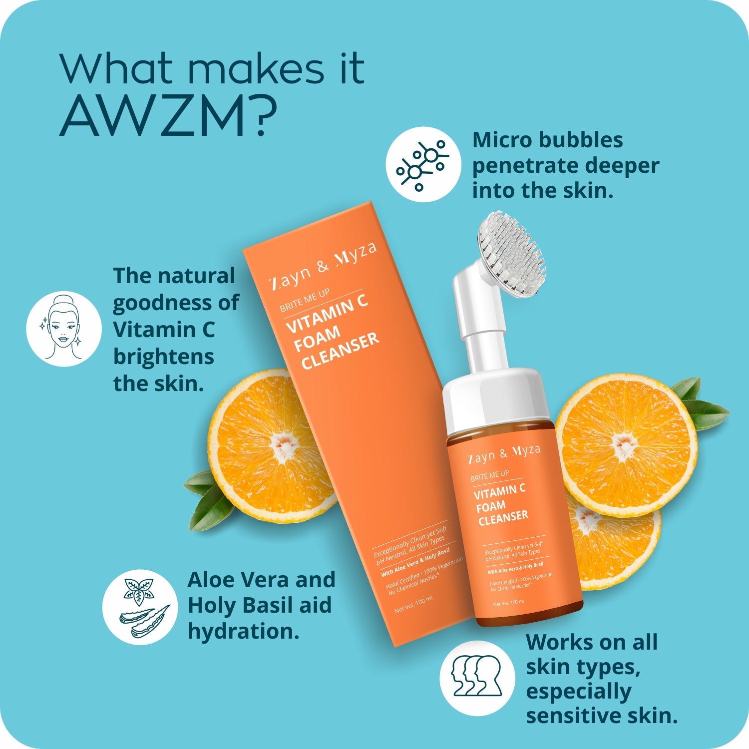 Zayn &amp; Myza Vitamin C Bright Skin Care Range