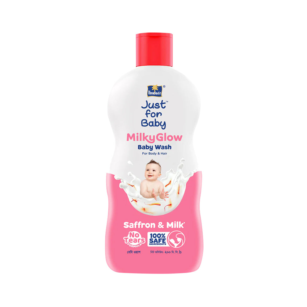 Parachute Just for Baby Milky Glow Baby wash