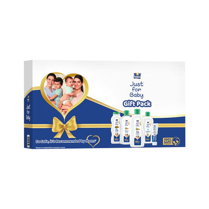 Parachute Just for Baby - Baby Gift Box 450ml (Powder + Oil + Lotion + Wash + Face Cream)