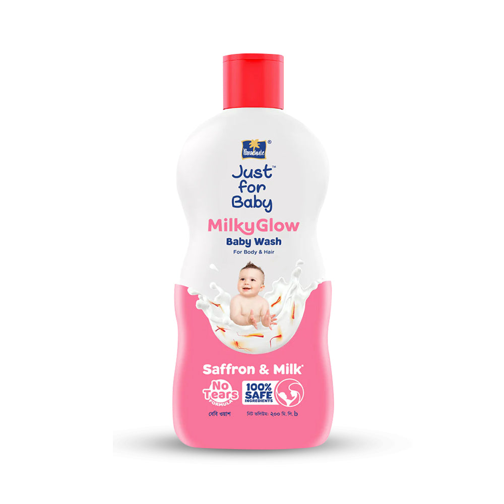 Parachute Just for Baby Milky Glow Baby wash