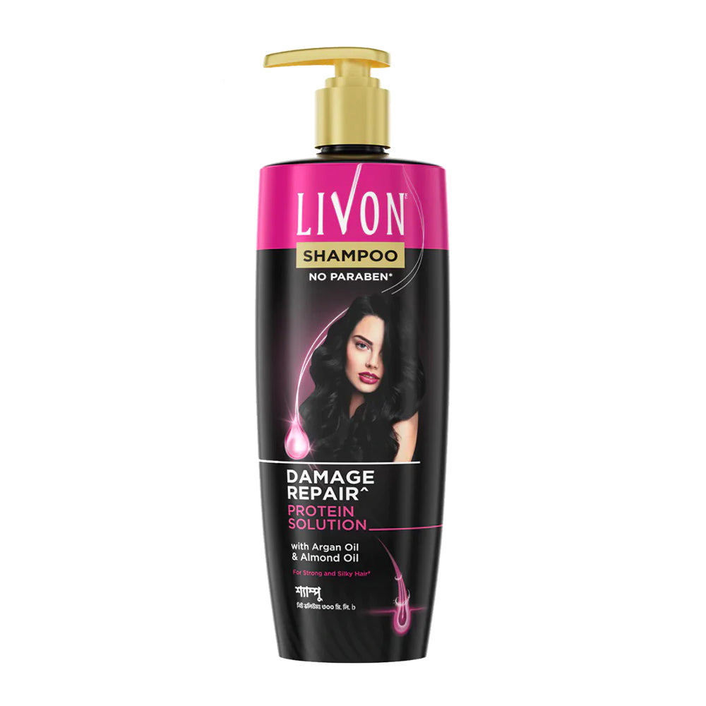 Livon Damage Repair Protein Shampoo 300ml &amp; Livon Hair Serum 100ml