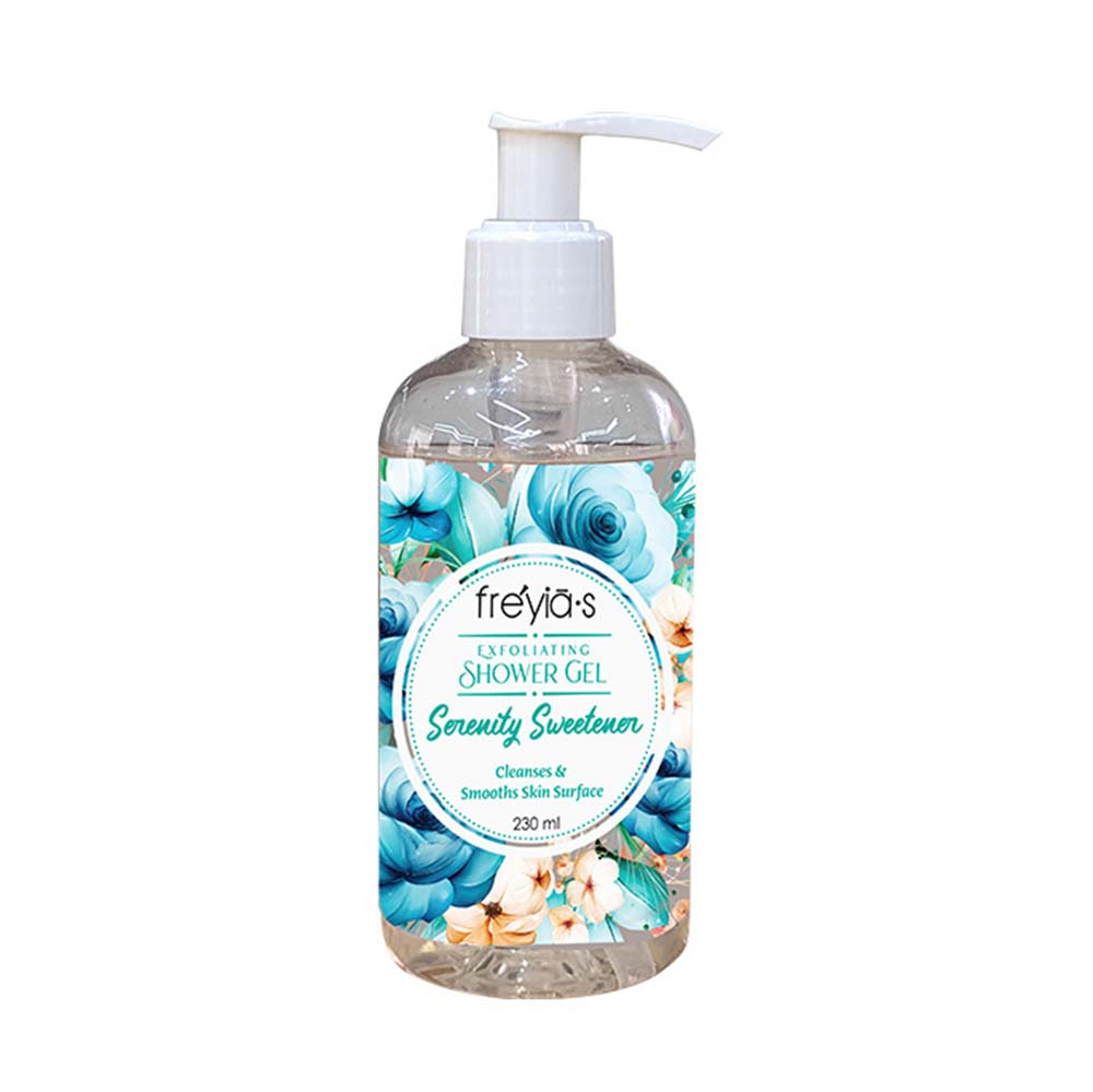 Freyias Exfoliating Shower Gel Serenity Sweetener (230ml)