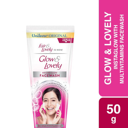 Glow &amp; Lovely Instaglow Facewash with Multivitamins