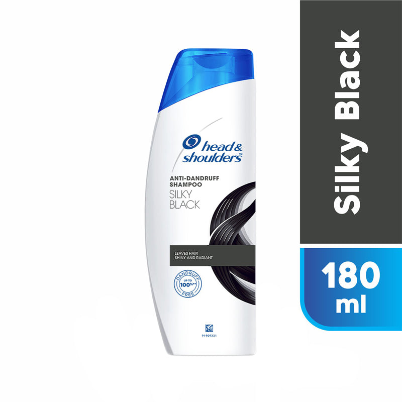 Head &amp; Shoulders Silky Black Anti Dandruff Shampoo for Women and Men