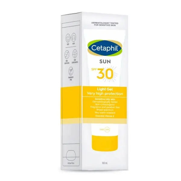 Cetaphil Sun SPF 30 Very High Protection Light Gel (100ml)