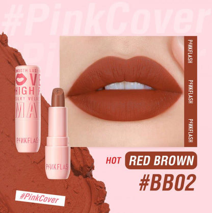 L05 - PINKFLASH Silky Velvet Matte Lipstick