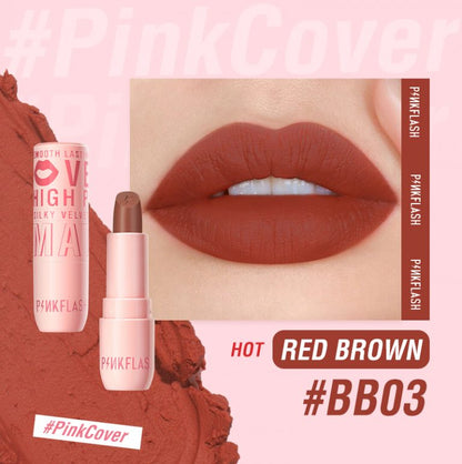 L05 - PINKFLASH Silky Velvet Matte Lipstick