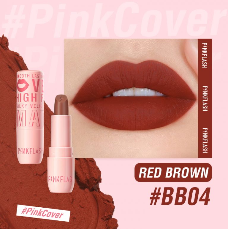 L05 - PINKFLASH Silky Velvet Matte Lipstick