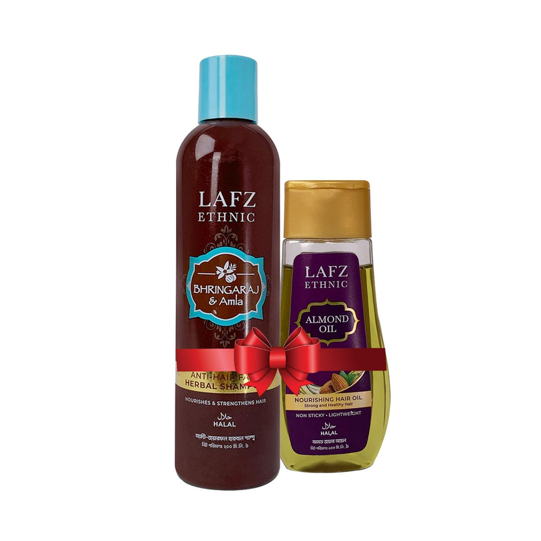 Lafz Ethnic Hair Oil And Shampoo Combo (Anti-Hair Fall kit)