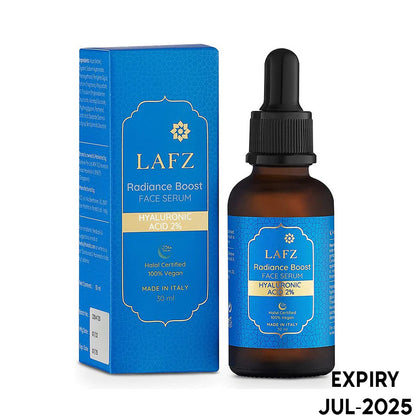 Lafz Radiance Boost Face Serum - Hyaluronic Acid 2% (30ml)