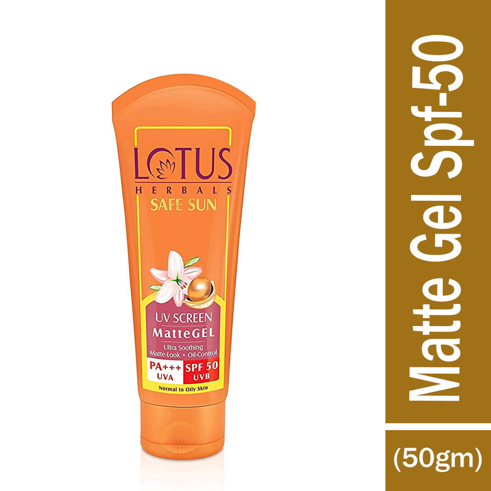 Lotus Herbals Matte Gel Spf-50