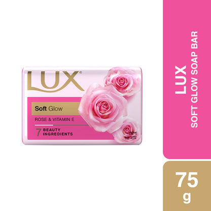 Lux Soap Bar Soft Glow (150gm)